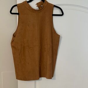 Naked Zebra Sleeveless Brown Tunic